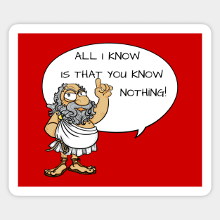 socrates caricature Sticker